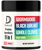 DEDICAD Wormwood Capsules 1000mg front view of packaging