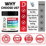 DEDICAD Wormwood Capsules 1000mg ingredients list on packaging