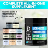 DEDICAD Wormwood Capsules packaging details