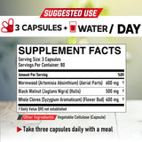 DEDICAD Wormwood Complex capsules side view