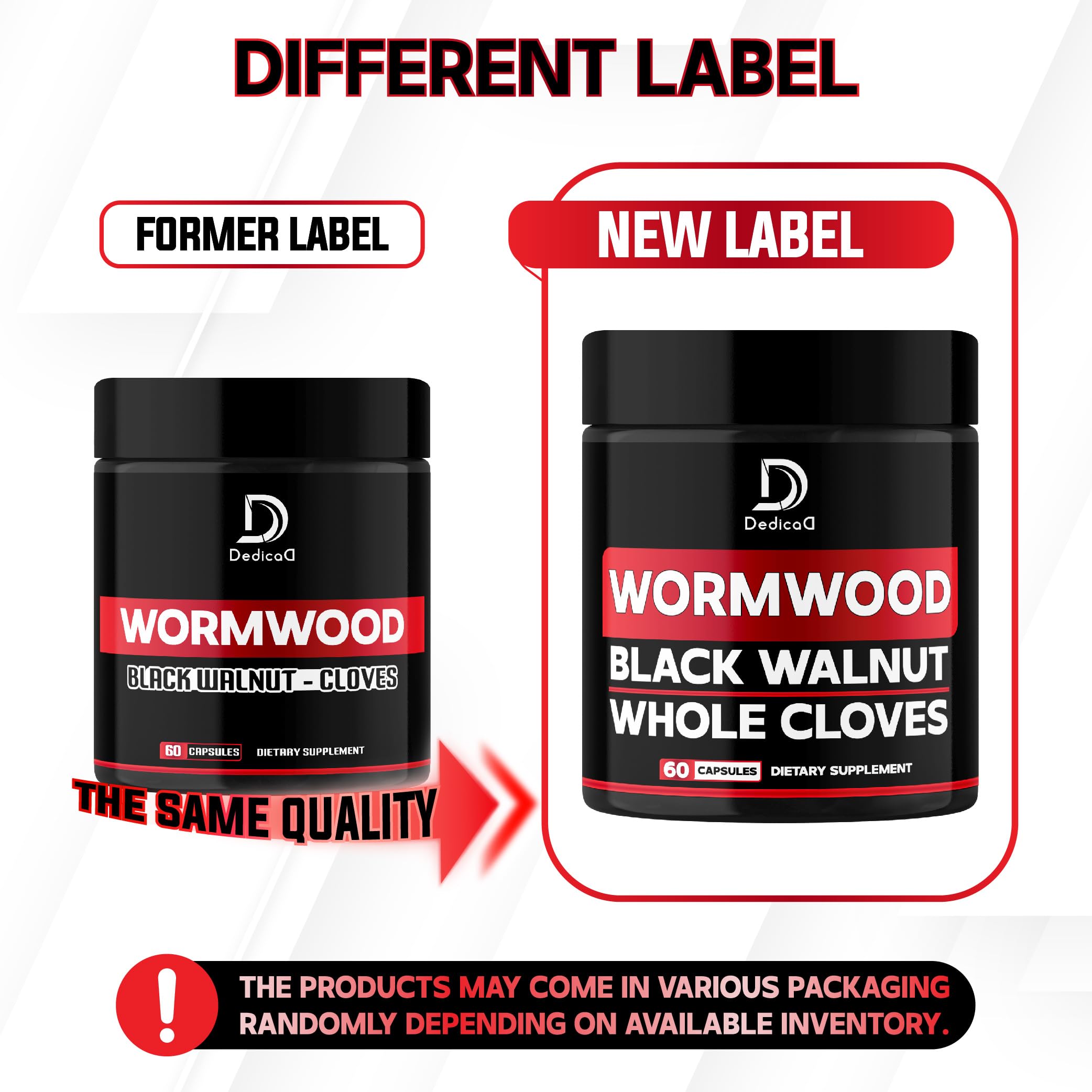 DEDICAD Wormwood Complex supplement with measuring spoon