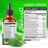 DEDICAD Wormwood Liquid Drops 1250mg 60ml bottle with dropper