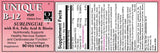 Dee Cee Laboratories Vitamin B12 supplement ingredients label