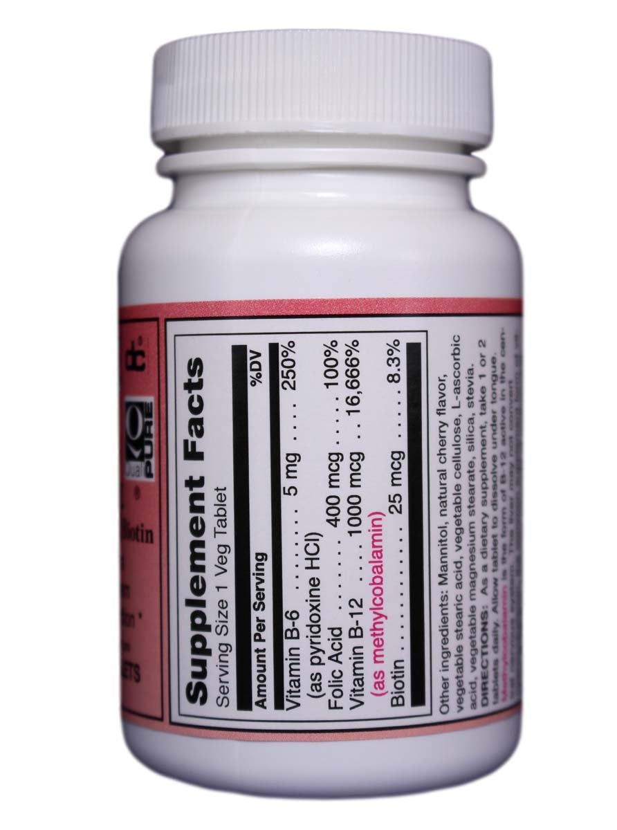 Dee Cee Laboratories Vitamin B12 supplement with packaging