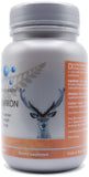Deep Blue Health Haem Iron Supplement on a wooden table