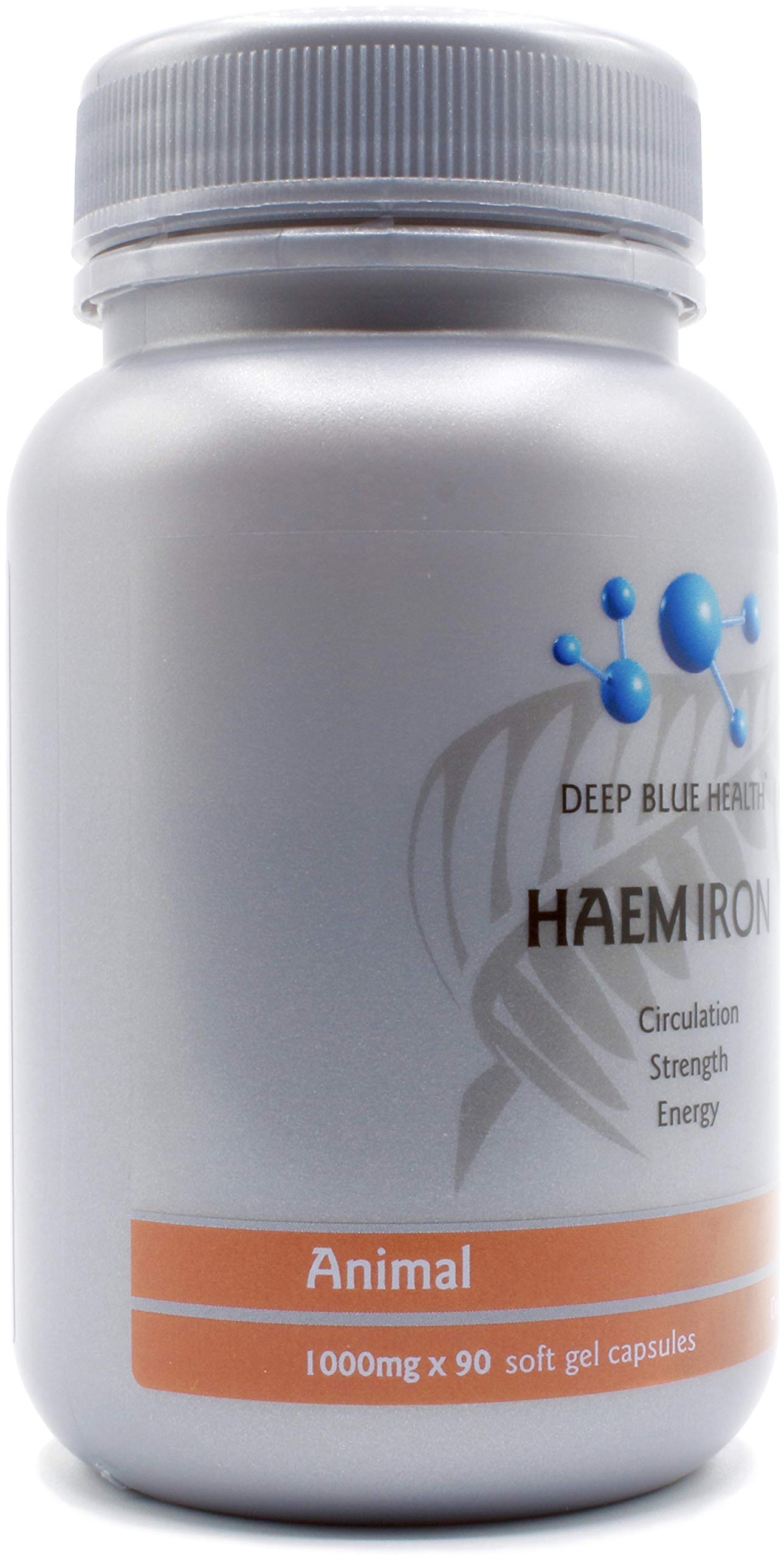 Deep Blue Health Haem Iron Supplement with natural ingredients