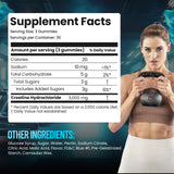 Demon Labz Creatine Gummy Bears nutritional information