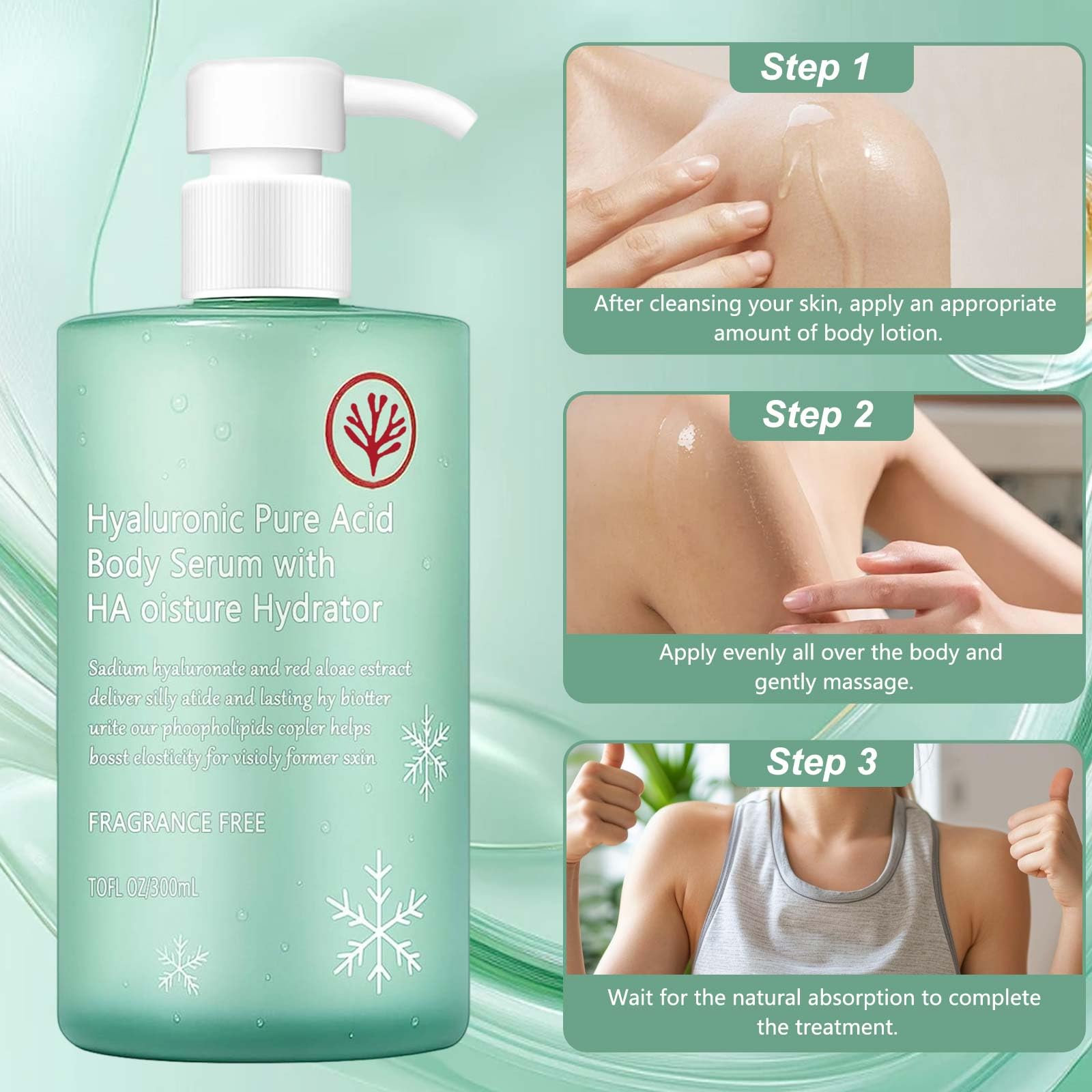 Denir Bonee Hyaluronic Acid Body Serum lifestyle scene