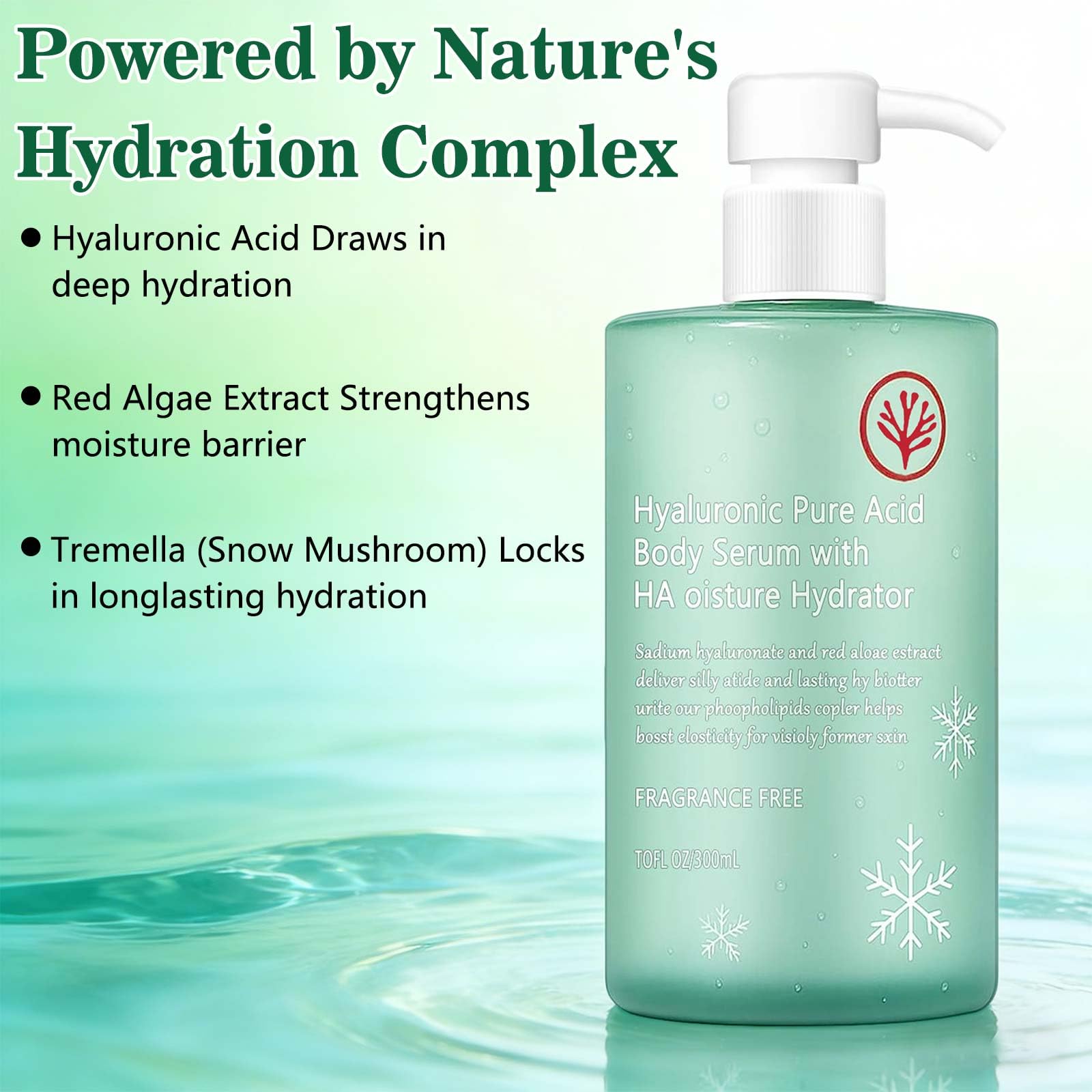 Denir Bonee Hyaluronic Acid Body Serum texture close-up