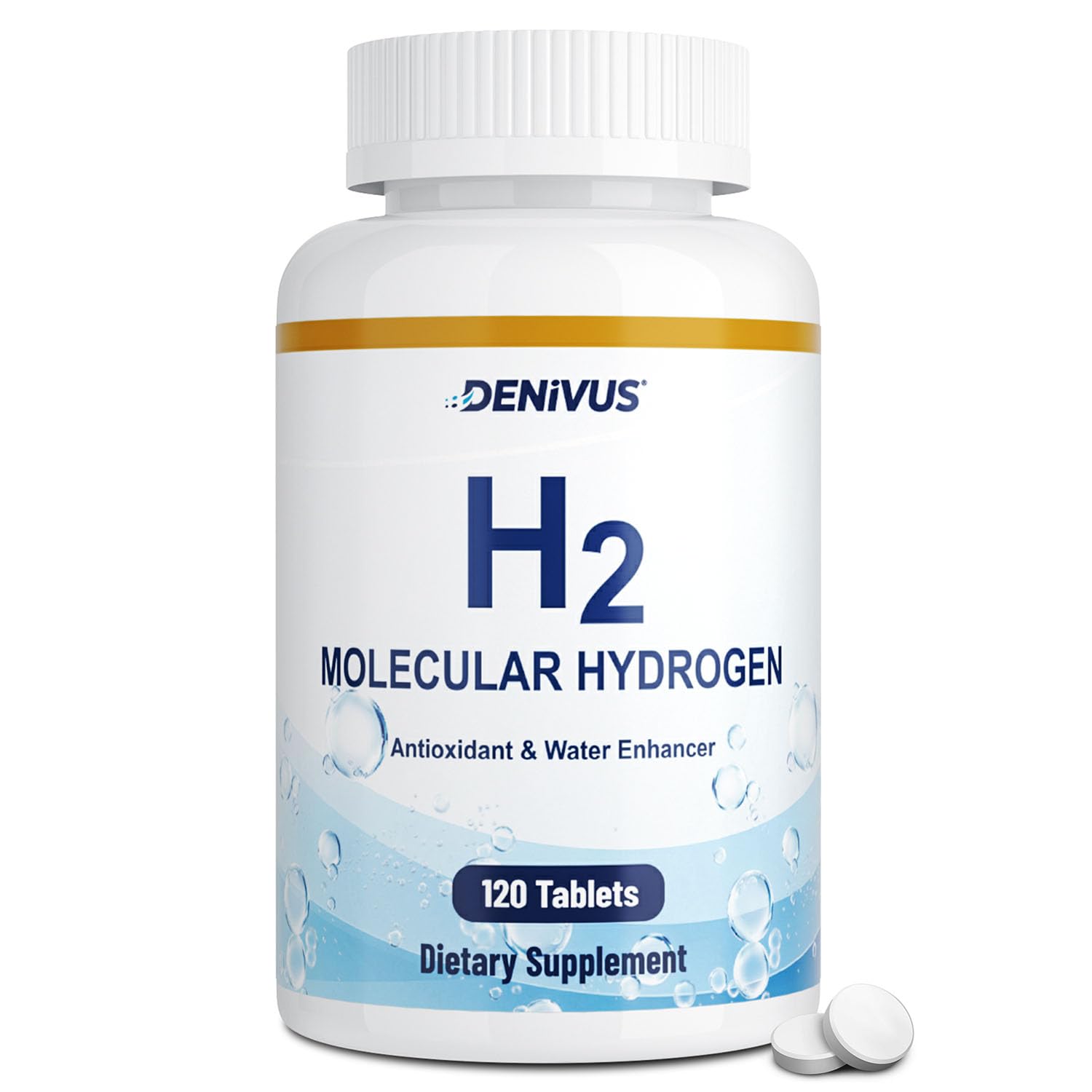 Denivus Hydrogen Water Tablets with Magnesium pack front view