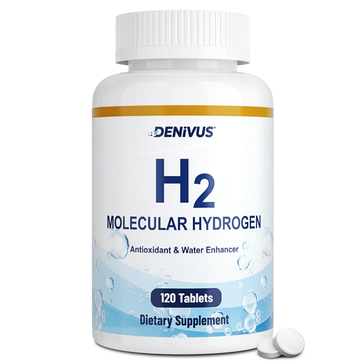 Denivus Hydrogen Water Tablets with Magnesium pack front view