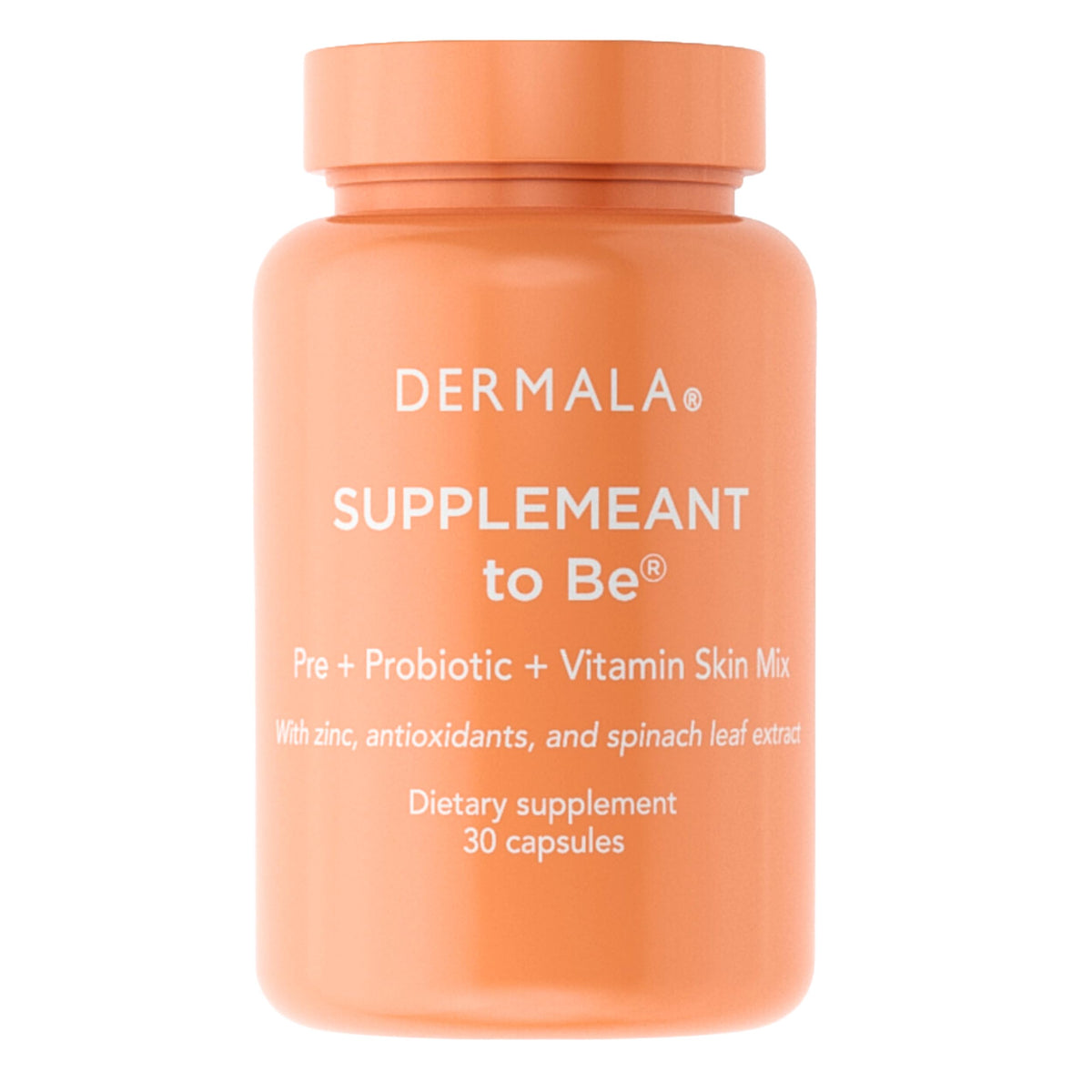 Dermala Multivitamins with Probiotics 30 Capsules front view