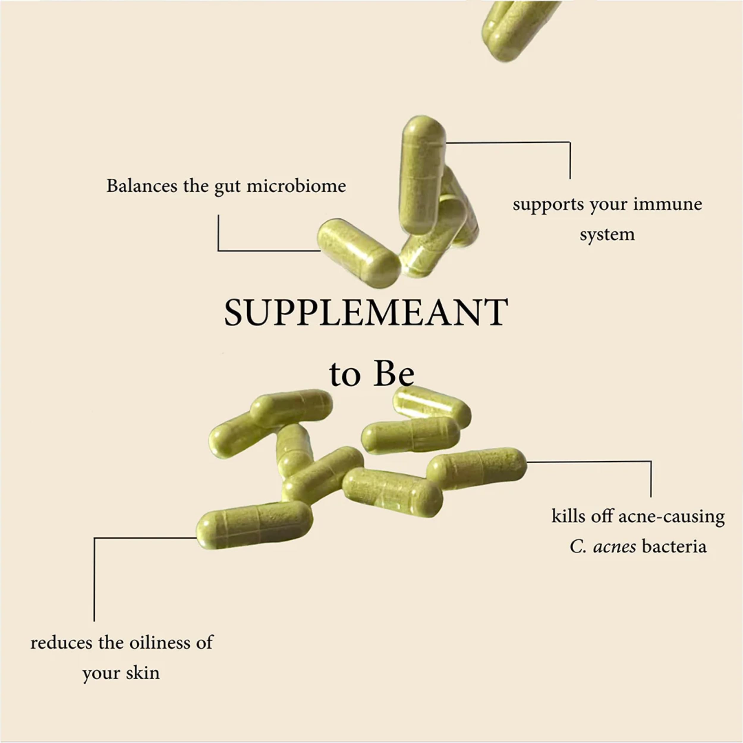 Dermala Multivitamins with Probiotics on a kitchen counter