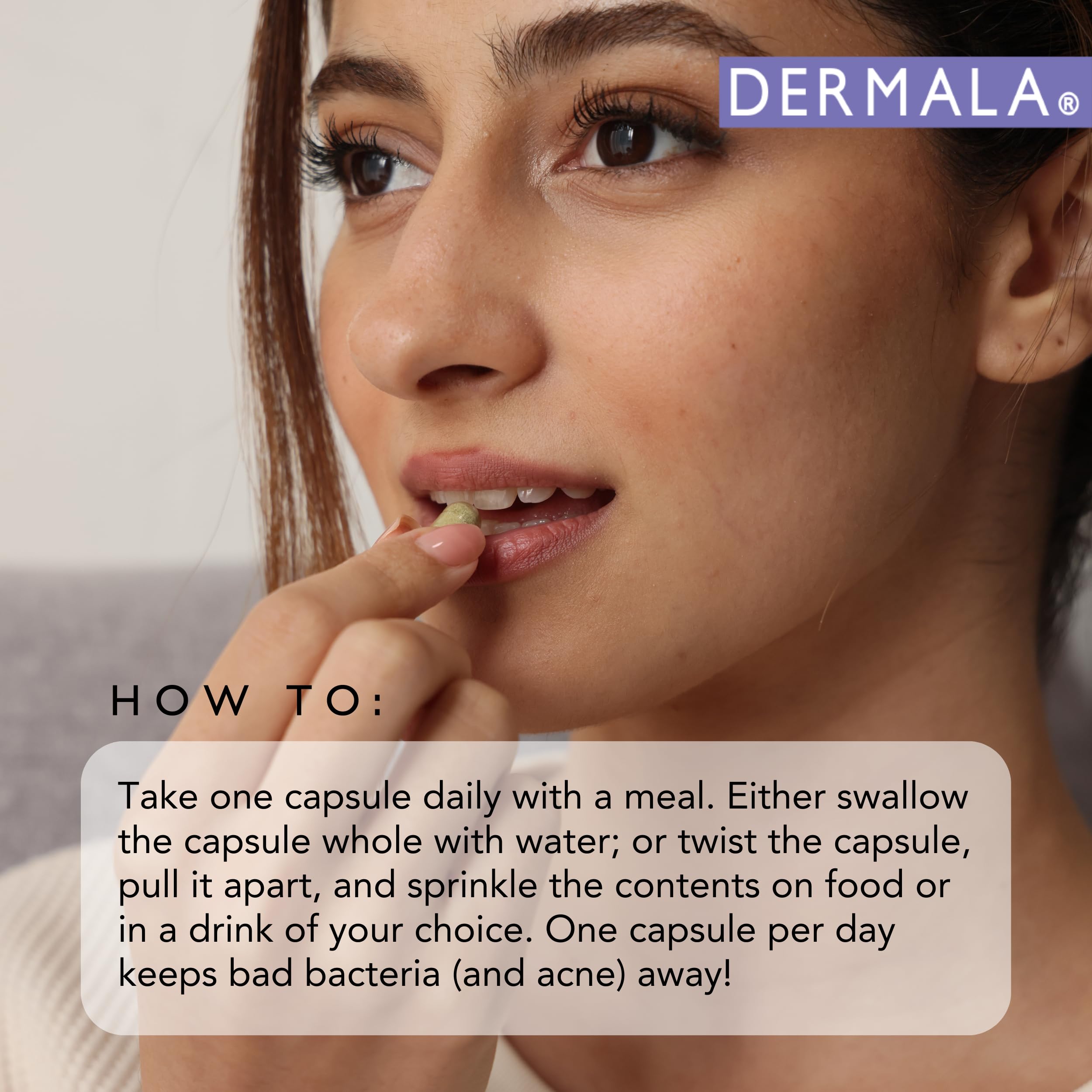 Dermala Multivitamins with Probiotics packaging