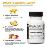 DermAvance Arnika Forte Capsules opened bottle with capsules