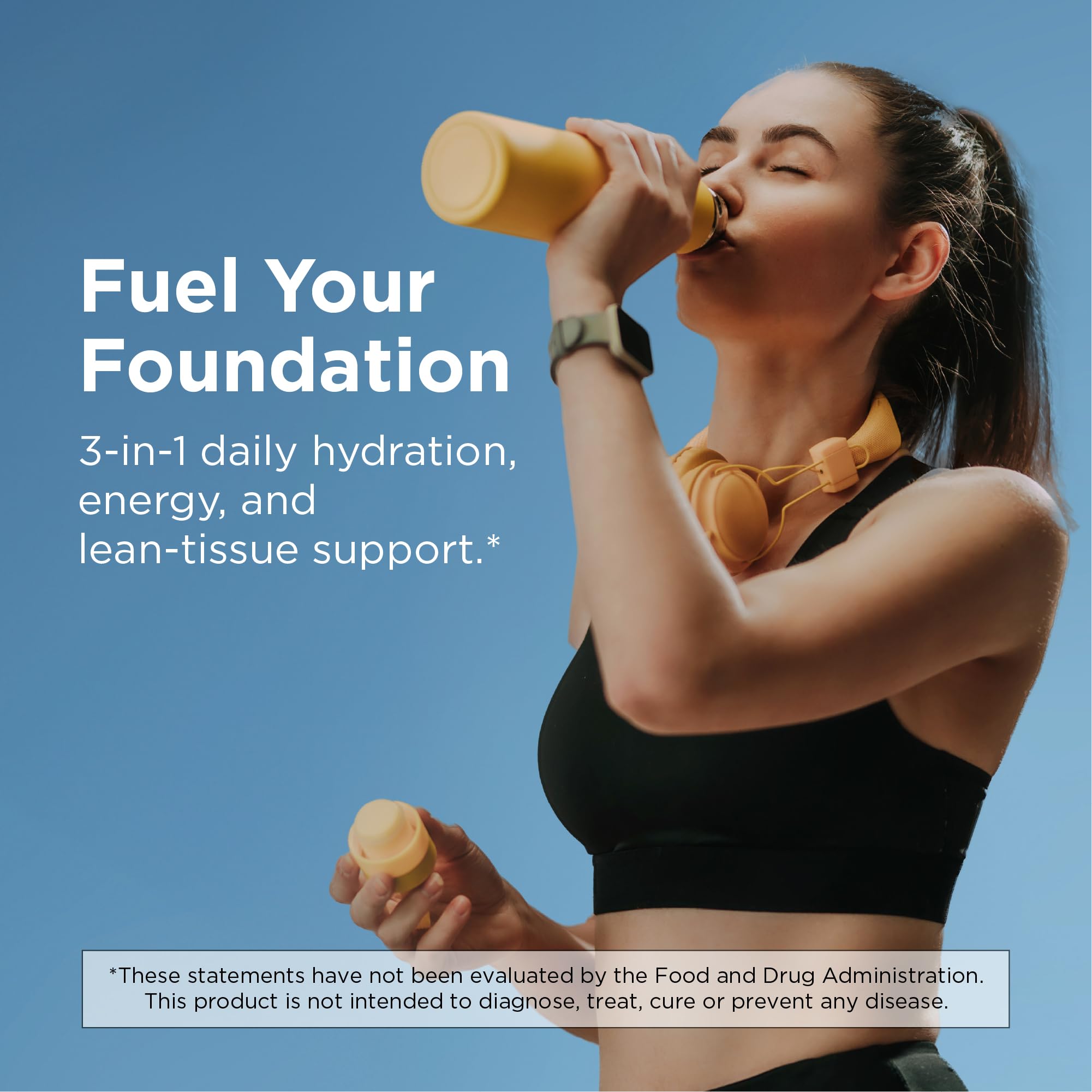 Designs for Health 3-in-1 Electrolyte Collagen Supplement packaging
