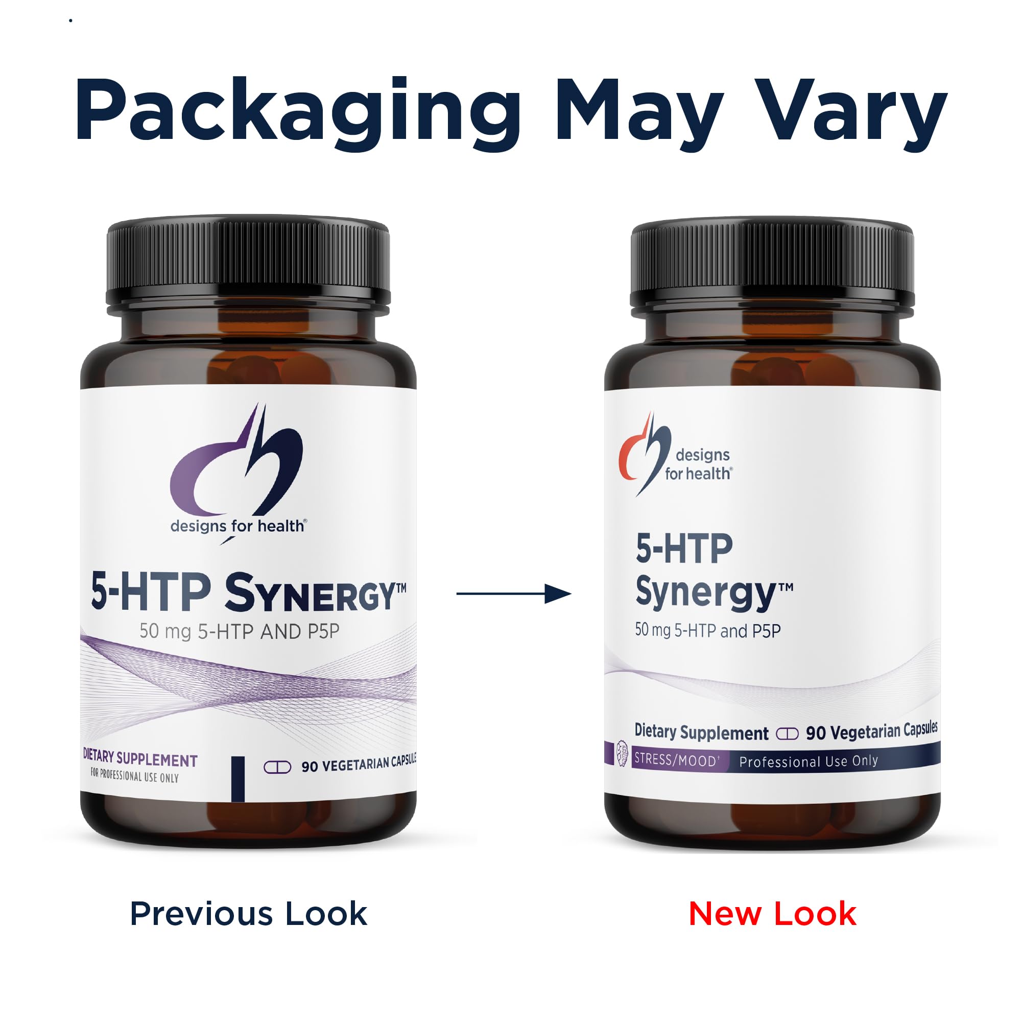 Designs for Health 5-HTP Synergy 50mg Capsules ingredients list