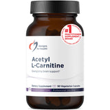 Designs for Health Acetyl-L-Carnitine 800mg capsules front view