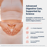 Designs for Health AllerGzyme Multi-Enzyme Supplement back view with ingredients