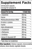 Designs for Health Amino-D-Tox 209g supplement side view