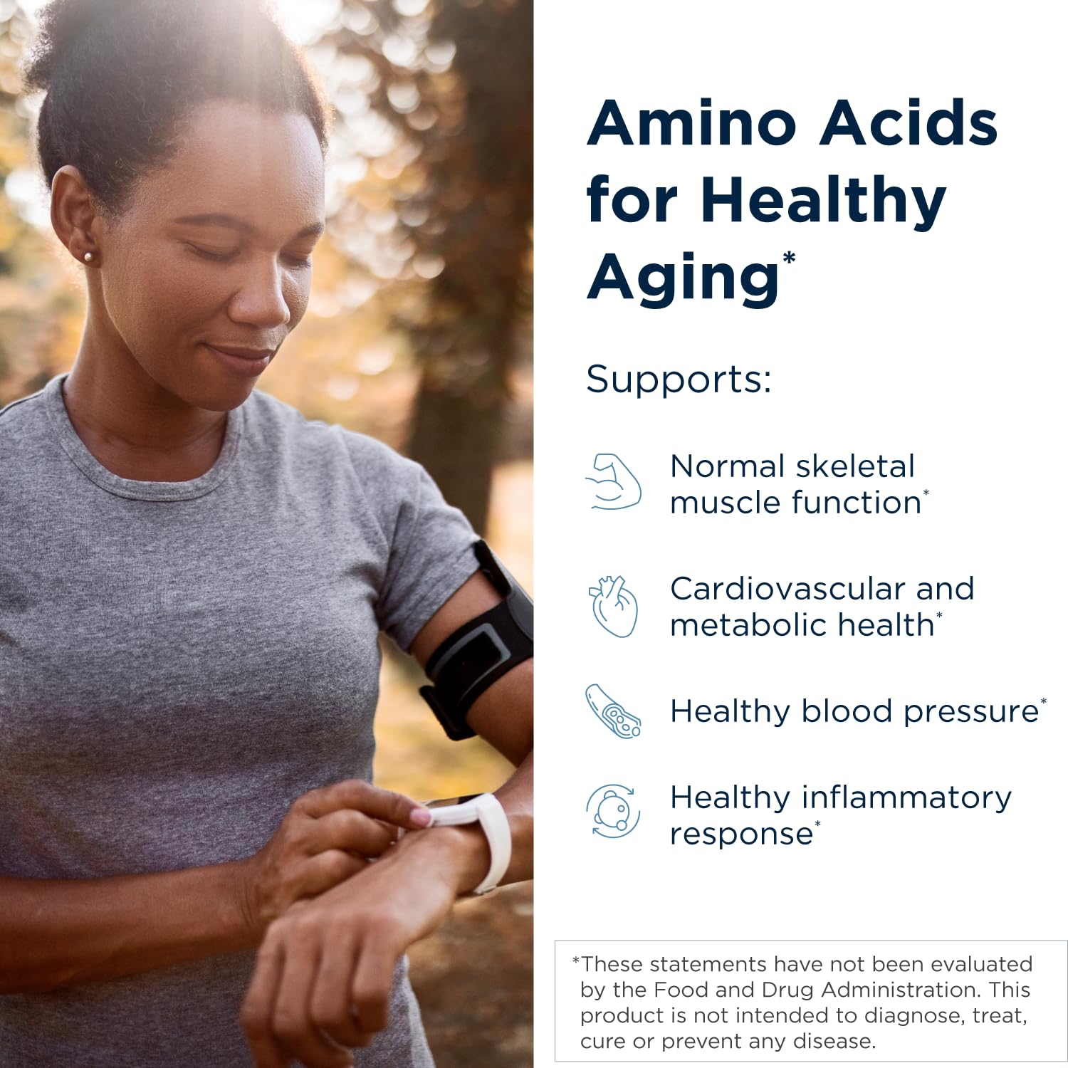 Designs for Health Amino Powder packaging