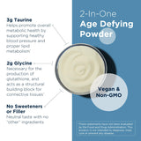 Designs for Health Amino Powder scoop and powder