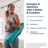 Designs for Health B-Complex Vitamins capsule close-up