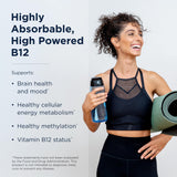 Designs for Health B12 Lozenge packaging side view