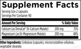 Designs for Health Calcium Magnesium Supplement capsule close-up