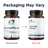 Designs for Health Calcium Supplement ingredients list on packaging