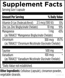 Designs for Health Chromium Synergy 300mg Capsules ingredients list
