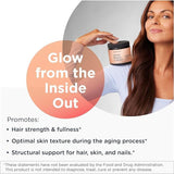 Designs for Health Collagen Powder packaging side view
