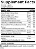 Designs for Health Complete Mineral Complex packaging