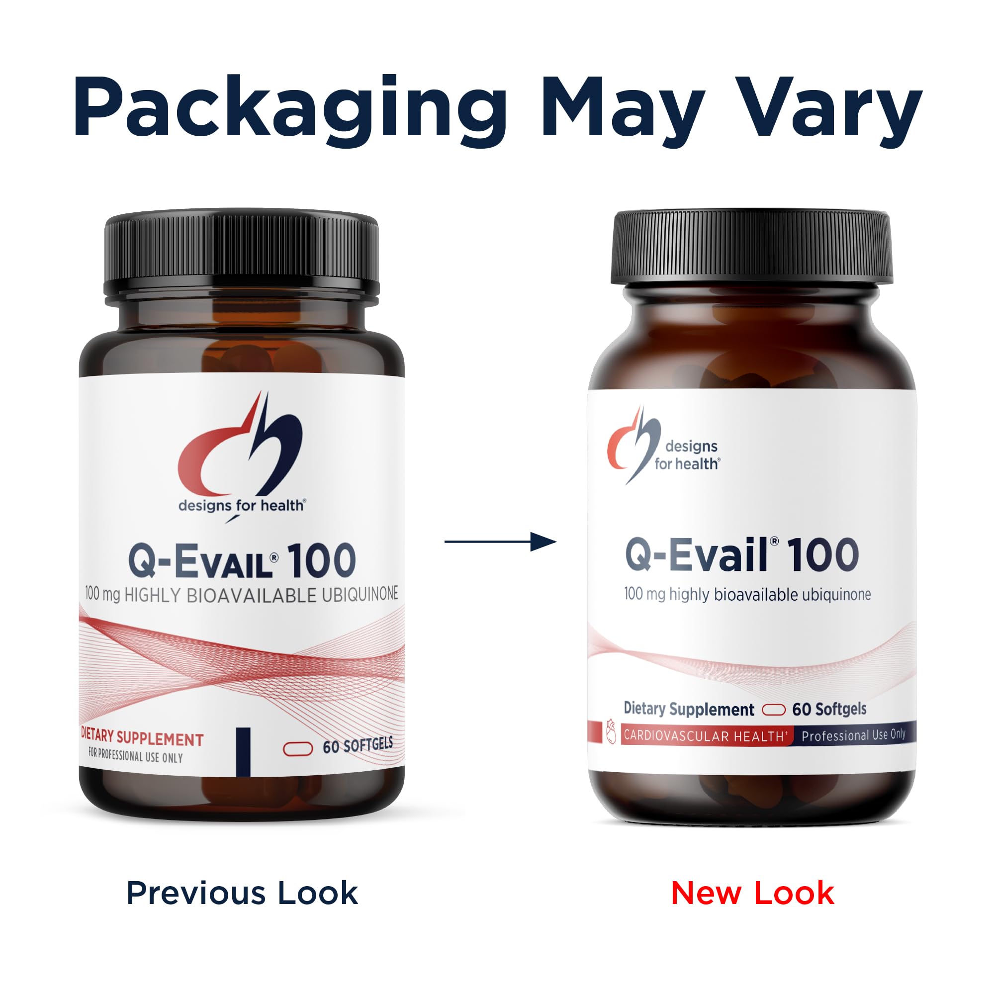 Designs for Health CoQ10 Ubiquinone Softgels with a measuring spoon