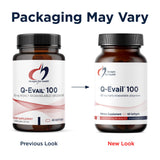 Designs for Health CoQ10 Ubiquinone Softgels with a measuring spoon