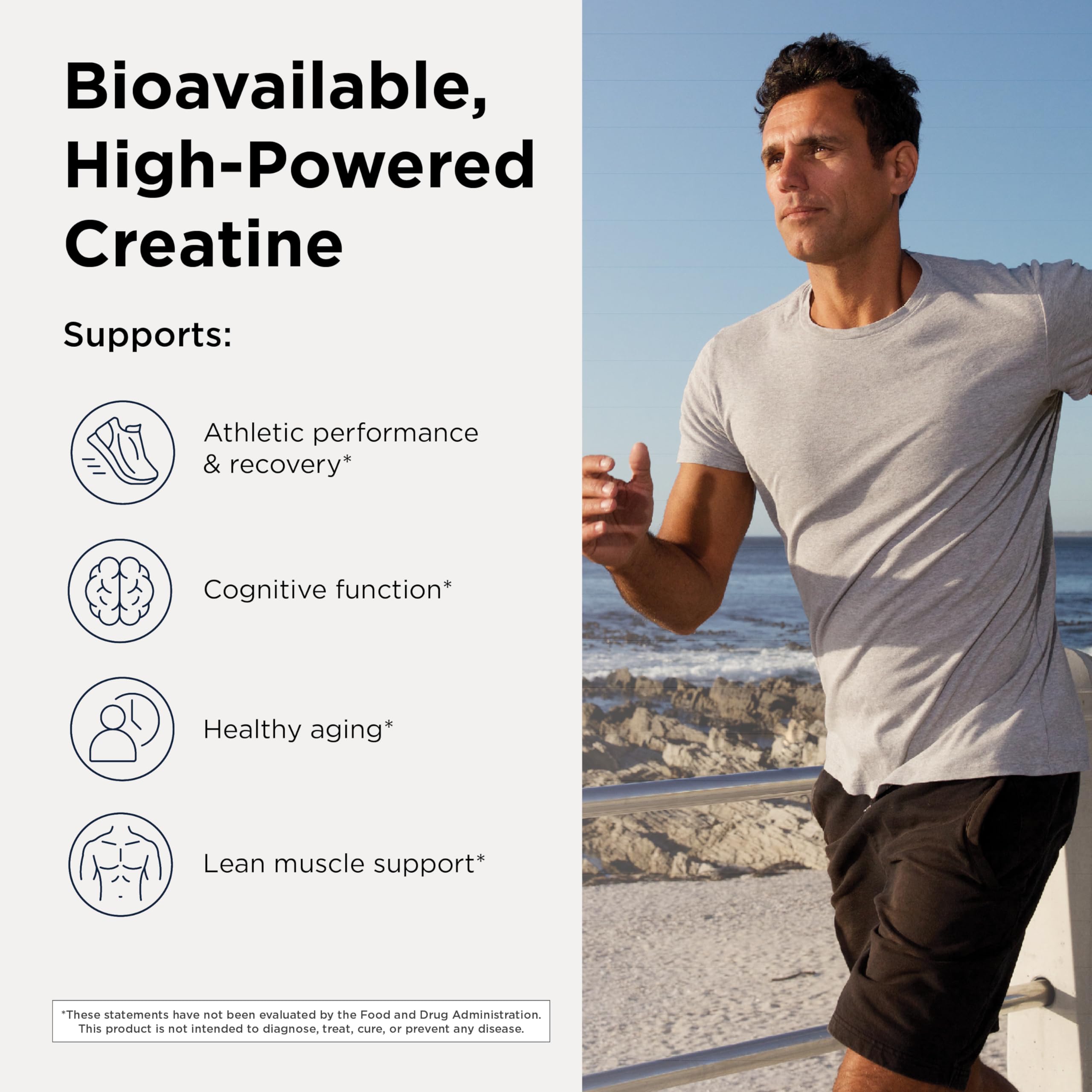 Designs for Health Creatine Monohydrate Powder 567g packaging