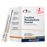 Designs for Health Creatine Monohydrate Powder packaging front view