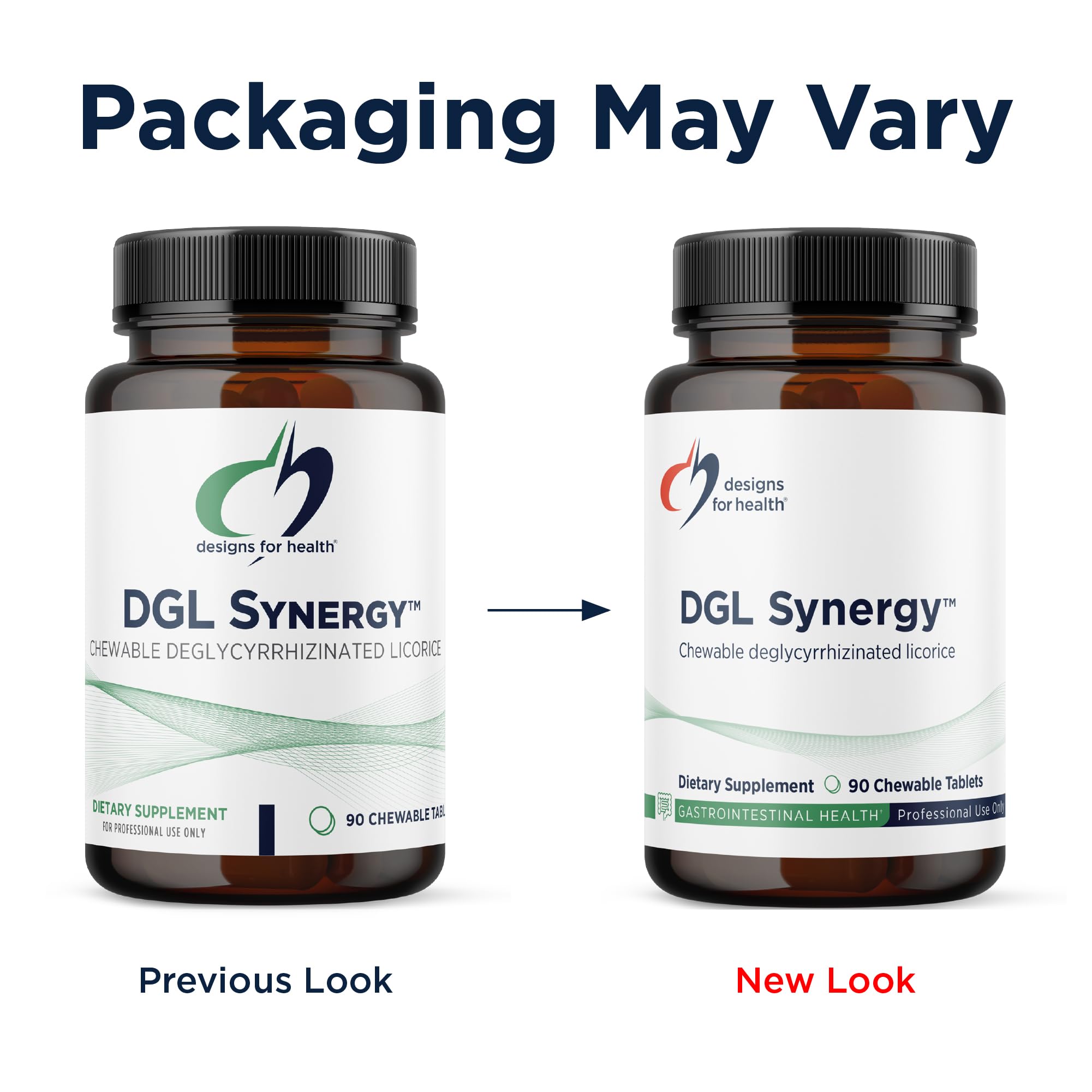 Designs for Health DGL Synergy Licorice Root Supplement side view