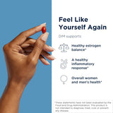 Designs for Health DIM-Evail softgel bottle side view