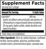 Designs for Health Garlic & Parsley Oil 200mg bottle with label