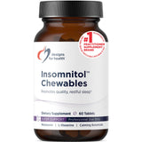 Designs for Health Insomnitol Chewables 60 Tablets front view