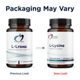 Designs for Health L-Lysine 1500 mg supplement ingredients list