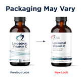 Designs for Health Liposomal Vitamin C label close-up