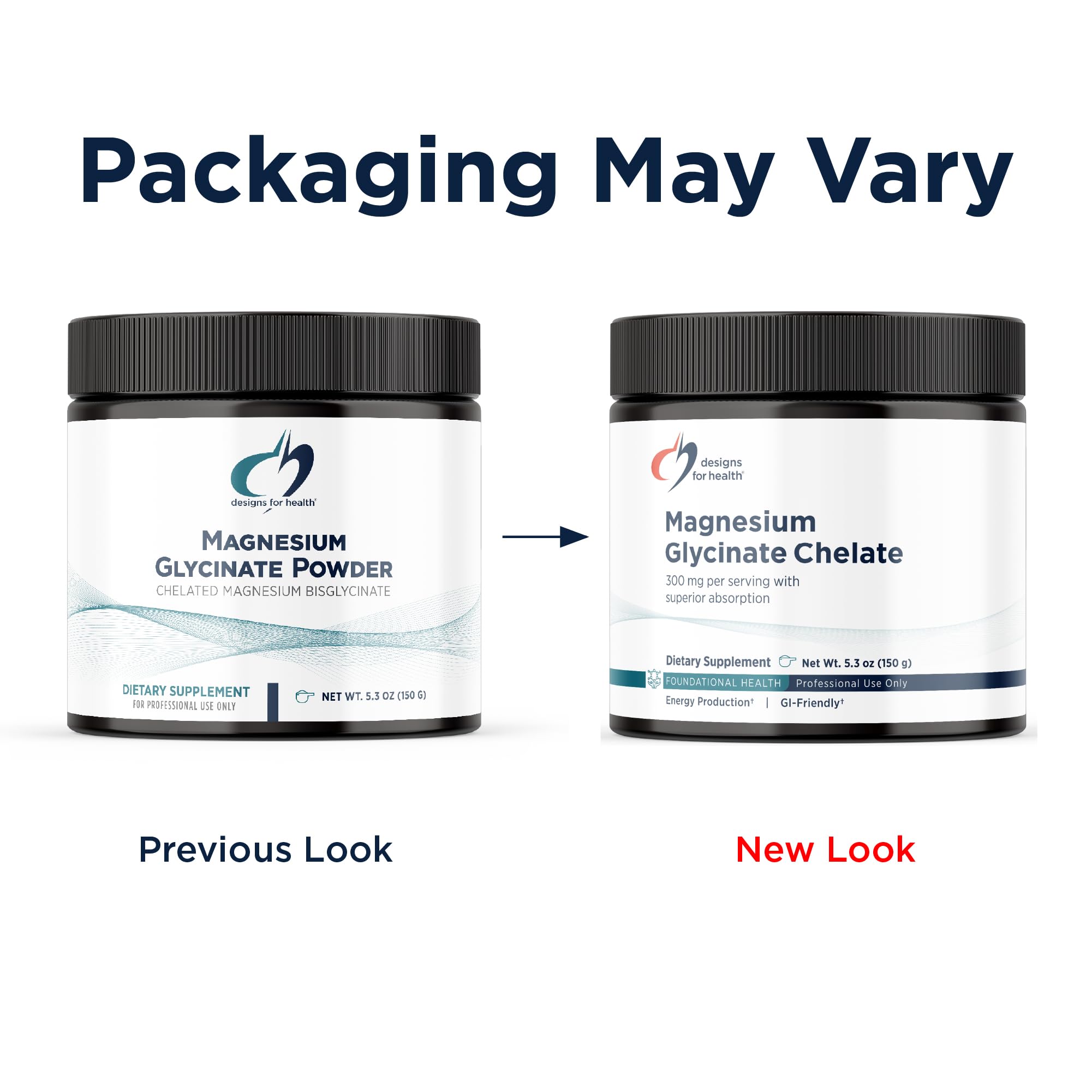 Designs for Health Magnesium Bisglycinate Chelate Powder mixed in water
