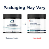 Designs for Health Magnesium Bisglycinate Chelate Powder mixed in water