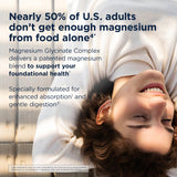 designs for health Magnesium Glycinate Complex 200g side view