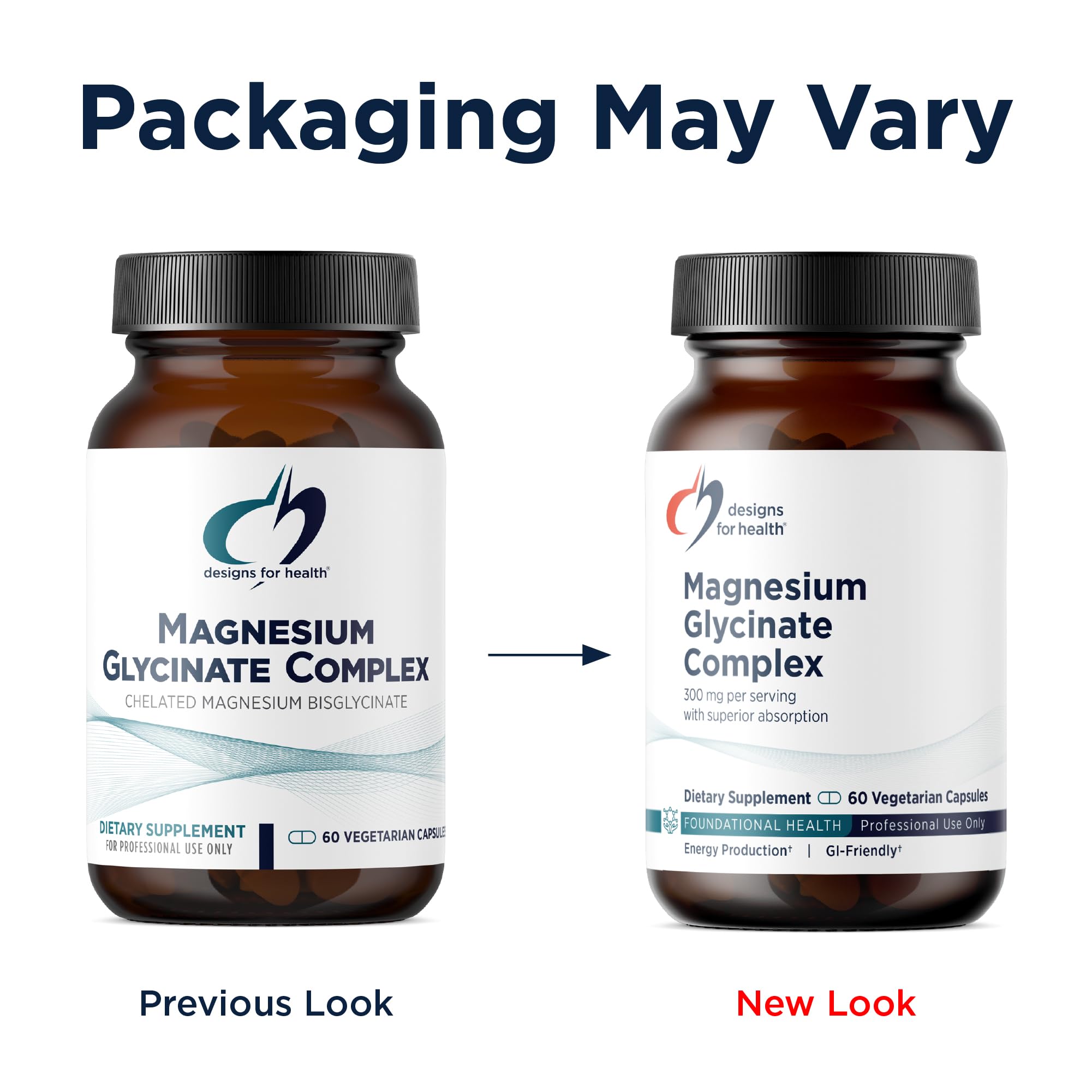 designs for health Magnesium Glycinate Complex in a hand