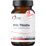 Designs for Health Milk Thistle capsules front view