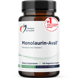 Designs for Health Monolaurin-Avail 327g supplement front view