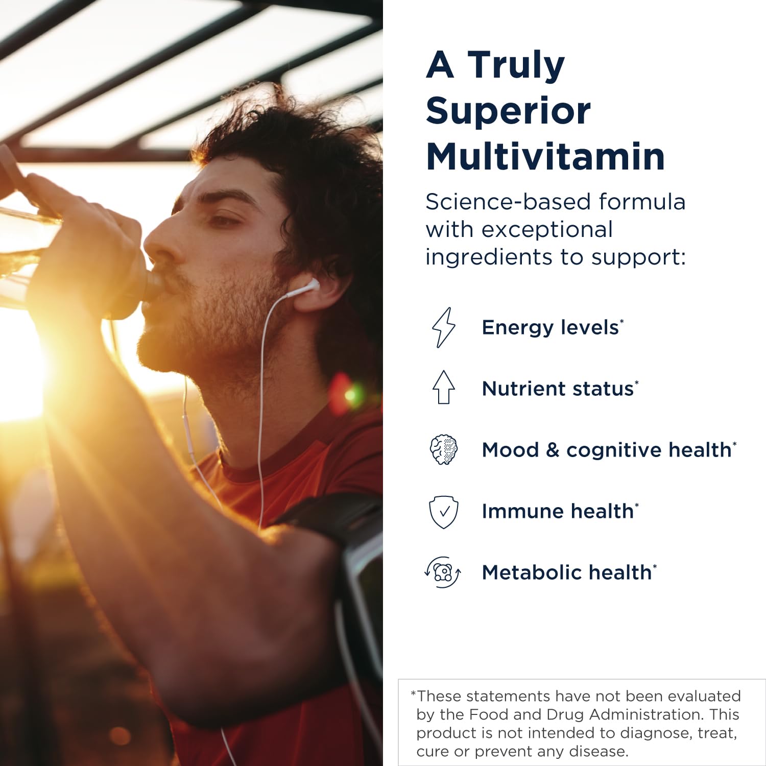 Designs for Health Multivitamin Capsules back view